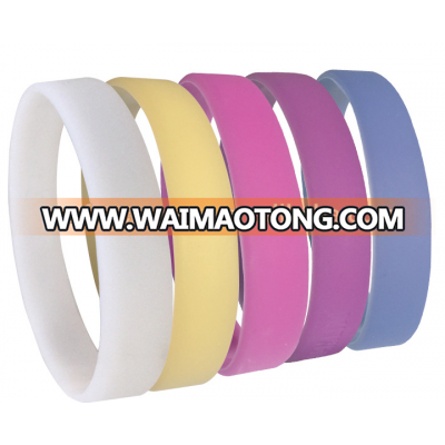 Color Change Sun Sensitive Promotional Item Silicone UV Tester Bracelets Wristband