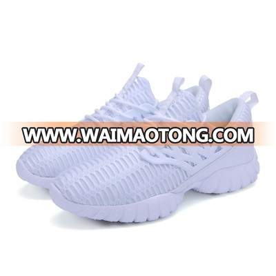 Cheap brand custom logo soft breathable sneakers mesh sports shoes running shoes