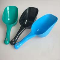 New design boutique colors pet 3-cup food scoop with measuring lines dshwasher